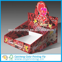 papel de cartão de papelão colorido caixa colorida com gancho